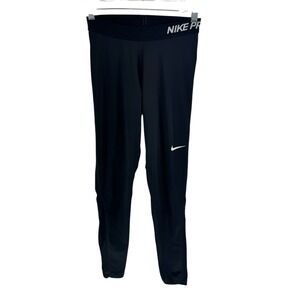 Women's Nike Pro Dri-Fit Black Leggings Sz Small